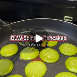 Spinach Pancakes For Baby-led Weaning