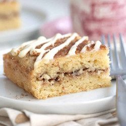 Keto Cinnamon Roll Coffee Cake