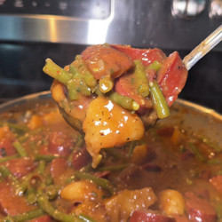 Cajun Smothered Green Beans