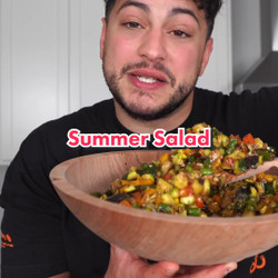 Grilled (and creamy) Summer Salad
