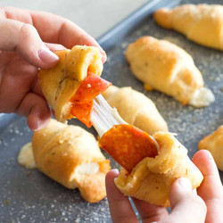 Pepperoni Cheese Stick Roll Ups