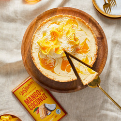 Mango &amp; Coconut Cheesecake