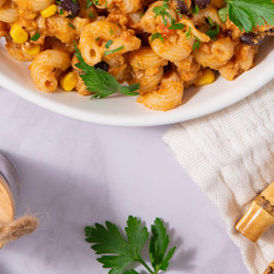 One Pot Vegan Taco Pasta