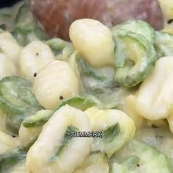 Zucchini &amp; Lemon Summer Gnocchi! 🍋☀️