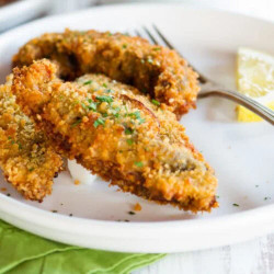 Portobello Mushroom Schnitzel