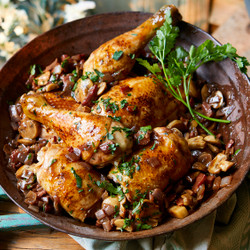 Cheat’s Chicken Bourguignon easy mains Marcus Wareing