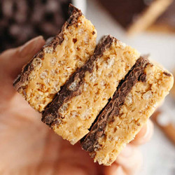 Peanut Butter Chocolate Rice Krispie Bars