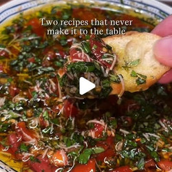 Creamy Garlic &amp; Herb And Tomato Basil Oil Dips