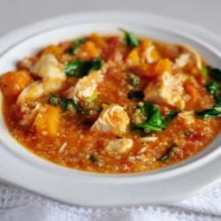 Chicken And Butternut Squash Quinoa Stew