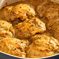 Chicken Au Poivre