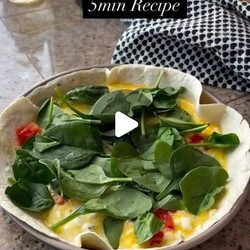 Cottage Cheese Tortilla Wraps