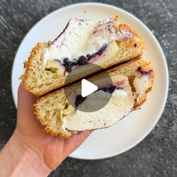 Croissant Cheesecake Wild Blueberry Danishes