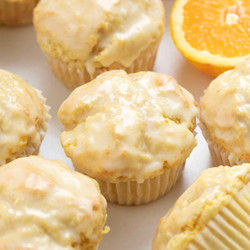 Orange Vanilla Buttermilk Muffins