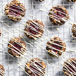 Nutty Chocolate-raspberry Thumbprints