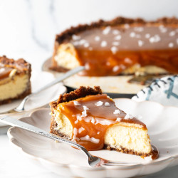 Salted Caramel Cheesecake Recipe