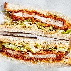 Chicken Katsu Sandwiches