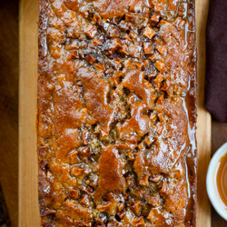 Caramel Apple Fritter Bread