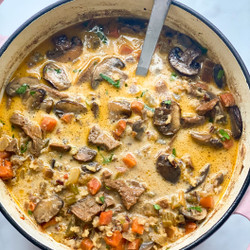 Leftover Beef And Wild Rice Soup