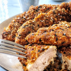 Everything Bagel Chicken Tenders | Air Fryer &amp; Oven Instructions