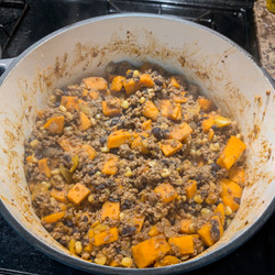Sweet Potato Turkey Chili