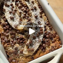 Toasted Coconut Banana Bread