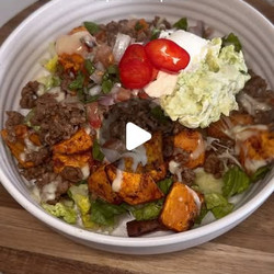Sweet Potato Burrito Bowls