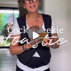 Cock-a-leekie Toastie apps snacks brunch