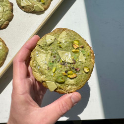 Pistachio Chunk Cookies