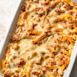 Baked Penne With Sausage