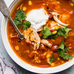 Chicken Enchilada Soup