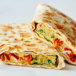 Make-ahead Egg, Spinach And Feta Wraps