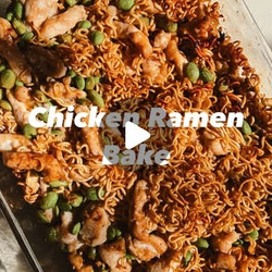 Chicken Ramen Bake