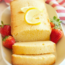 Perfect Lemon Pound Cake