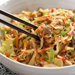 Beef And Cabbage Stir Fry
