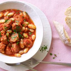 Simple Chorizo And Bean Stew