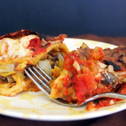 Butternut Squash &amp; Black Bean Enchiladas