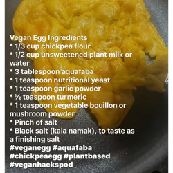 Vegan Egg by Vegan Hacks