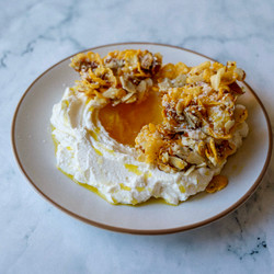 Whipped Honey Ricotta Dip With Corn Flake Crunch