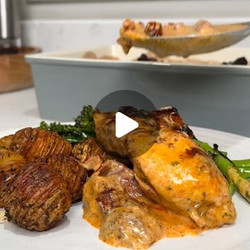Creamy Baked Chicken &amp; Chorizo