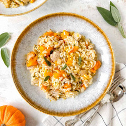 Chicken And Pumpkin Risotto