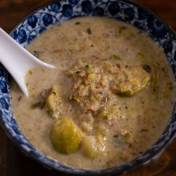 Easy German Brussels Sprouts Soup