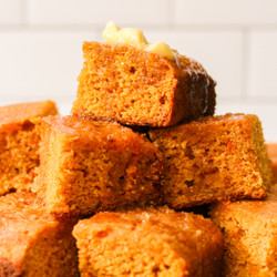 Moist And Simple Sweet Potato Cornbread Recipe 