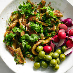 Roasted Eggplant Salad