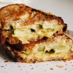 The Perfect Dill Pickle Grilled Cheese Sandwich Recipe