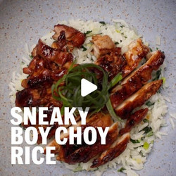 Sneaky Bok Choy Rice