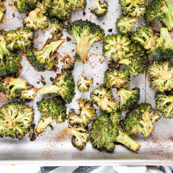 Roasted Asian Broccoli