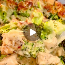 Low Carb Chicken Caesar Bake