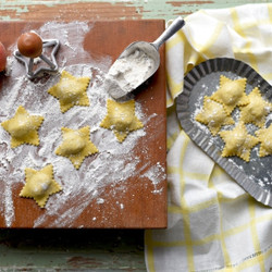 Golden Beet Ravioli
