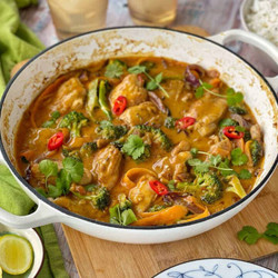 Chicken Satay Yellow Curry