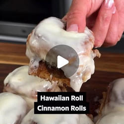 Easy Cinnamon Rolls With Hawaiian Rolls